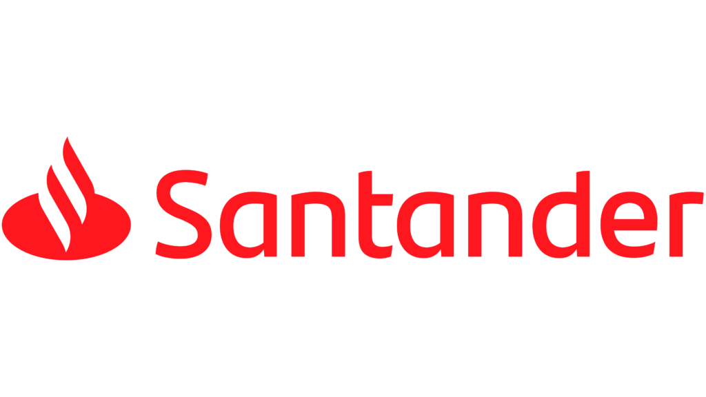 santander red text